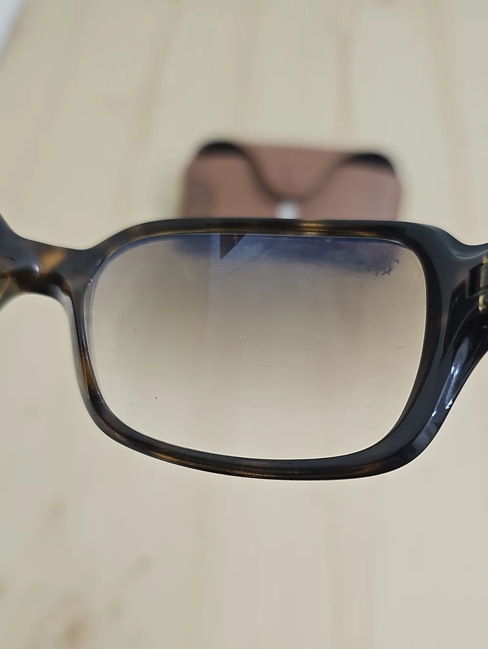 Ray-Ban Women's RB4068 Tortoise Frame Gradient Sunglasses Brown 710/51 60-17